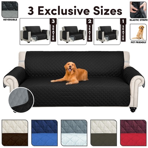 Quilted sofa slip - quilted,