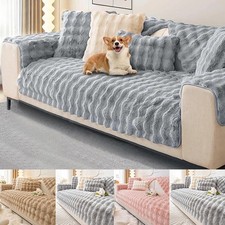 Thick Warm Plush Sofa Slip