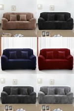 Sofa Covers Plush Velvet